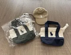 ラルフローレン ノベルティ トートバッグ キャップ ミニトート ガチャガチャ