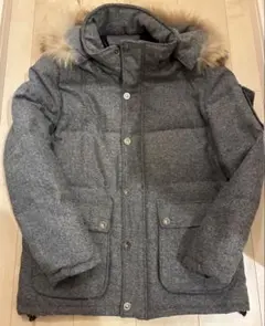 AFS JEEP フード付きダウンジャケット XL グレー