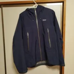 patagonia ネイビー レインジャケット