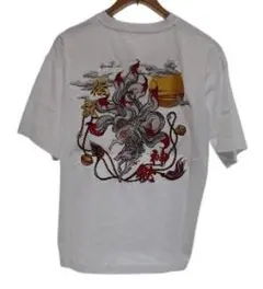 LUDIルディ新品サンプルメンズTシャツM程度刺繍狐