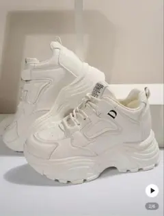 厚底スニーカー 24.5