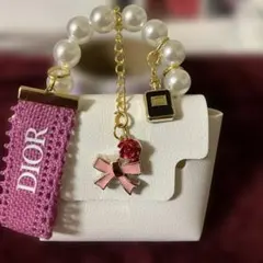 後何日かで削除します‼️ミニバッグ　Dior リボン　お花　香水瓶　チャーム