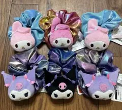 サンリオ マイメロ クロミ バースデーパーティー ぴょこきゅんシュシュ シュシュ