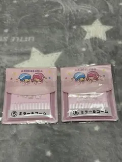 Kiki&Lala 50周年記念 ミラー＆コーム 2個セット