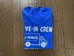 MOVE-IN CREW Tシャツ ブルー sizeM