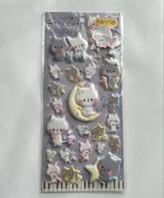 シール 猫 香り付き