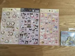 ハローキティ、クロミ、サンリオ、シールオマケ付き