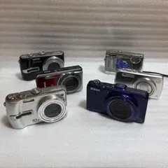 デジタルカメラ 6台 まとめ売り　ジャンク　Nikon Panasonicのサムネイル