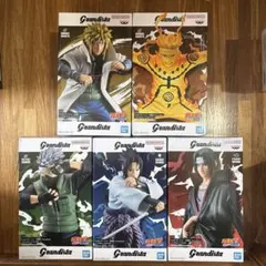 ナルト疾風伝　ミナト　カカシ　サスケ　イタチ　ナルト　grandista　セット