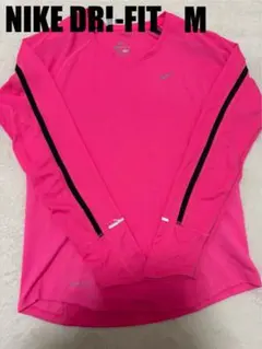 NIKE DRI-FIT 長袖 インナー ピンク　M