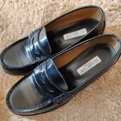 HARUTA 黒ローファー　通学