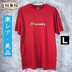【激レア 美品】マクドナルド 海外製古着 ロゴ Tシャツ / L / 企業Tのサムネイル