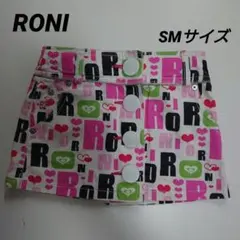 RONI ロゴ総柄ミニスカート SMサイズ 120センチのサムネイル