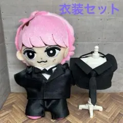 すのチル ぬい服 ＴＨＥＢＥＳＴ タキシード 黒スーツ衣装セット
