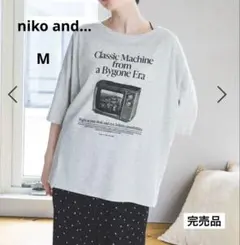 niko and... 五分袖Tシャツ グレー M