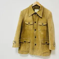 【三陽商会】綿100%コーデュロイジャケット L相当　ヴィンテージカラー　総裏地