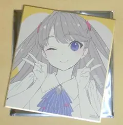 映画 蓮ノ空 第1弾入場者プレゼント 描き下ろしミニ色紙 大沢瑠璃乃