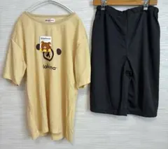 【新品】レディースリラックマ　半袖　ルームウェア　パジャマ　サイズ:M