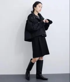 【未使用】ライナー付きマウンテンパーカー フード ブルゾン