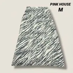 PINK HOUSEピンクハウス　日本製　ロングスカート　総柄　Mのサムネイル