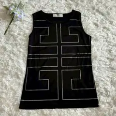 最終値下げ‼︎新品☆GIVENCHYジバンシー　ノースリーブ タンクトップ GIVENCHY 重ね着風 ノースリーブ タンクトップ Lサイズ - メルカリ
