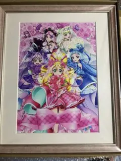 ひろがるスカイプリキュア 額装高精細アート - メルカリ