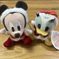ディズニー　ミッキー　デイジー　ぬいぐるみ　当時物