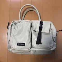 BAYFLOW ベージュ ショルダーバッグ