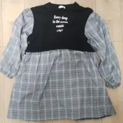 長袖ワンピース　キッズ　サイズS/150　ALGY