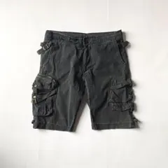カーゴショーツ ハーフパンツ ショートパンツ 多機能大容量ポケット 短パン 夏