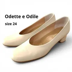 美品 Odette e Odile オデット エ オディール パンプス 24のサムネイル