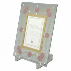 美品♪『薔薇スワロスキーフォト立て』