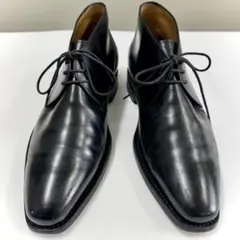 着用2回】極美品madrasマドラス スエードチャッカブーツ26㎝BLACK 
