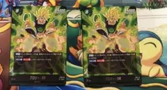 ブロリーsr 2枚　緑デッキ8コスト