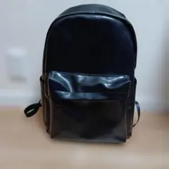シンプル ブラック リュック バックパック