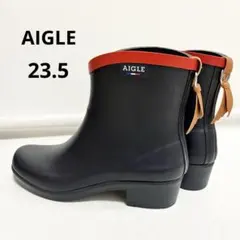AIGLE ミスジュリエット ボッティロン ネイビー 37 (23.5~24)