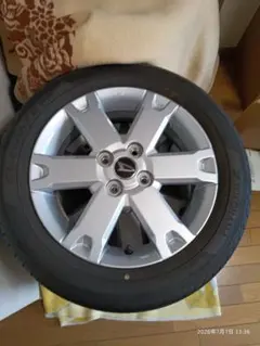 4本 美品 ダイハツタフト 純正アルミホイールタイヤ 165/65R15 山ありのサムネイル