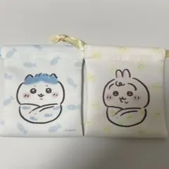 ちいかわベビー 巾着2点セット(ハチワレ、うさぎ)
