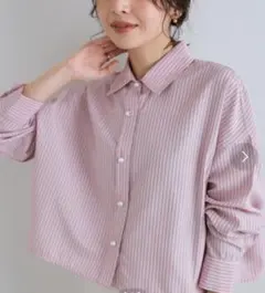 La boutique BonBon 長袖シャツ　ピンク系