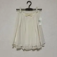 【新品·タグ付き】キレイめ スカート リボン お姉さん レース ひらひら 清楚のサムネイル