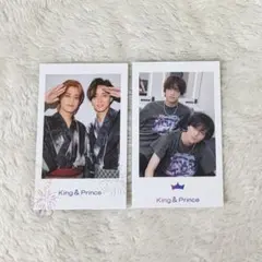 チェキ風トレカ King & Prince 会場限定特典 永瀬廉 髙橋海人 - メルカリ
