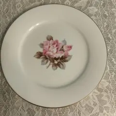 オールドノリタケ 薔薇柄 プレート 皿26.5センチのサムネイル