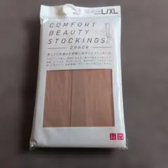 UNIQLO ユニクロ コンフォートビューティーストッキング 2足組 L/LL