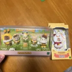 シルバニア　あつまれ赤ちゃんセット　みつばち　シカの赤ちゃん　ゆきだるま