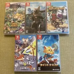 キャットクエスト　ごく普通の鹿のゲーム　バイオミュータント　ザ　サバイバリスト