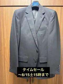 ジョンピアース スーツ Y4 メンズ スリム体 M ブラック 黒 05【美品