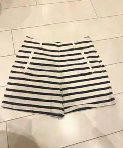 ZARA ストライプ ショートパンツ