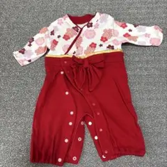 ベビー袴ロンパース