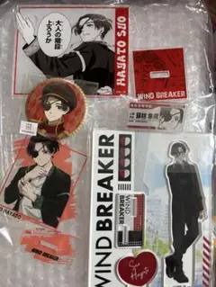 WIND BREAKER 蘇枋隼飛 缶バッジ カード6点セット - メルカリ