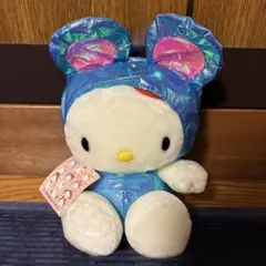 サンリオ　ハローキティ十二干支変身ぬいぐるみ　ネズミ　子年オーロラぬいぐるみ